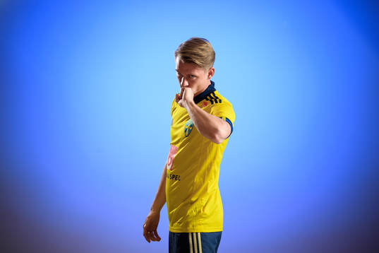 Sweden’s Simon Hedlund poses for a portrait