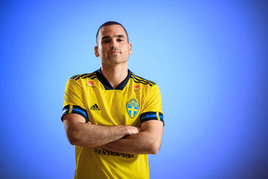 Sweden’s Dino Islamovic poses for a portrait