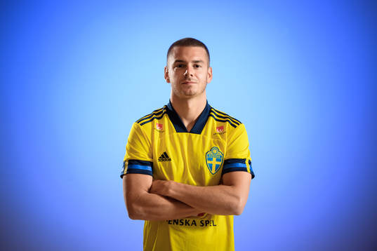 Sweden’s Alexander Kacaniklic poses for a portrait
