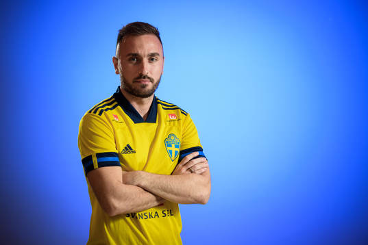Sweden’s Muamer Tankovic poses for a portrait