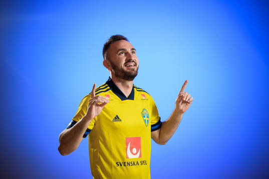 Sweden’s Muamer Tankovic poses for a portrait