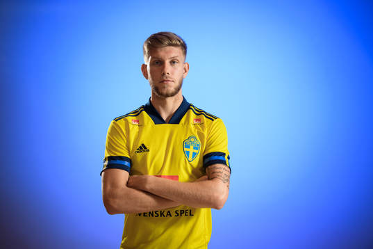 Sweden’s Anton Salétros poses for a portrait