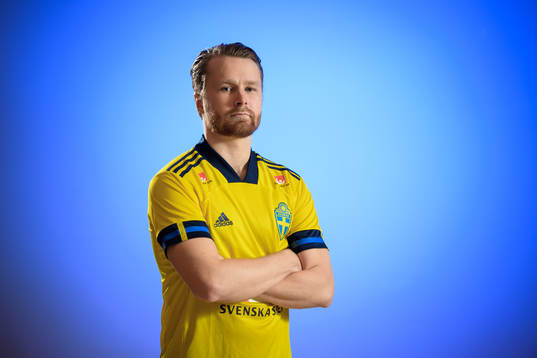 Sweden’s Jacob Une Larsson poses for a portrait
