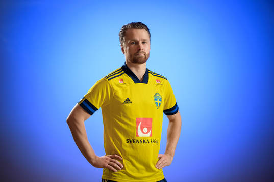 Sweden’s Jacob Une Larsson poses for a portrait