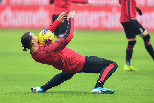 Zlatan Ibrahimovic of Milan