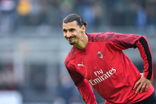 Zlatan Ibrahimovic of Milan