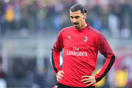 Zlatan Ibrahimovic of Milan