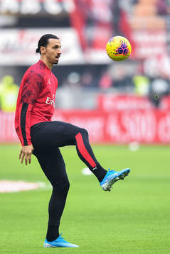 Zlatan Ibrahimovic of Milan