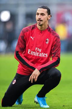 Zlatan Ibrahimovic of Milan