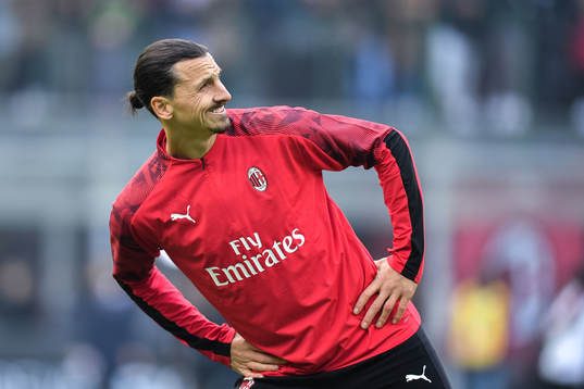 Zlatan Ibrahimovic of Milan