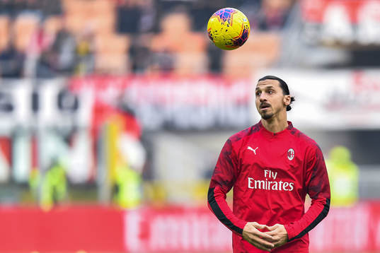 Zlatan Ibrahimovic of Milan