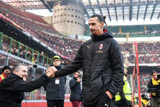 Zlatan Ibrahimovic of Milan