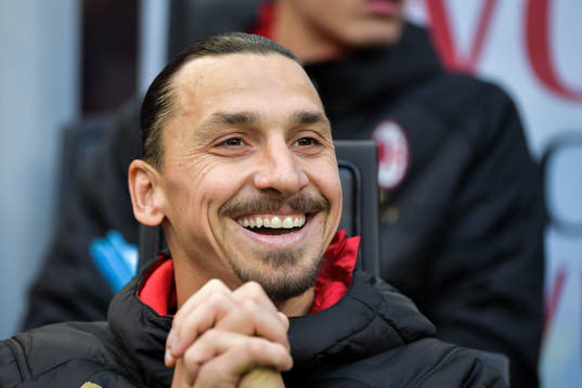 Zlatan Ibrahimovic of Milan