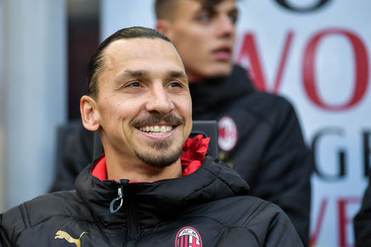 Zlatan Ibrahimovic of Milan