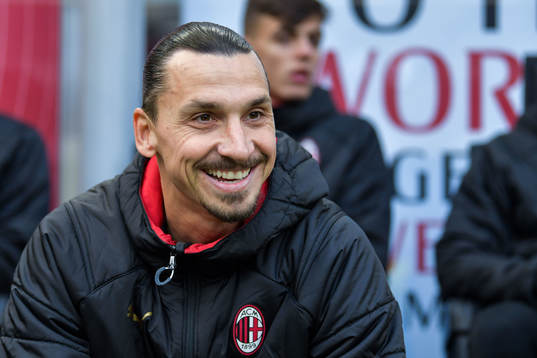 Zlatan Ibrahimovic of Milan