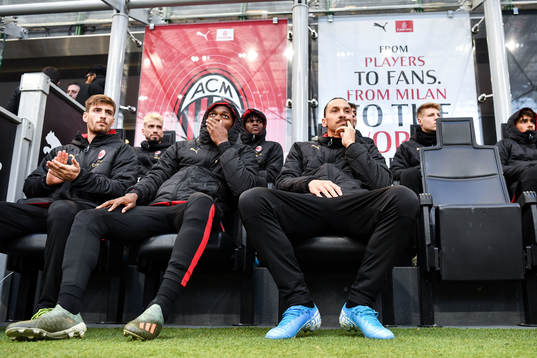 Zlatan Ibrahimovic of Milan