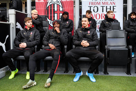 Zlatan Ibrahimovic of Milan