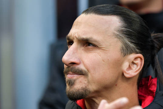 Zlatan Ibrahimovic of Milan