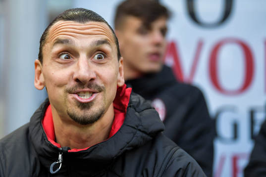 Zlatan Ibrahimovic of Milan