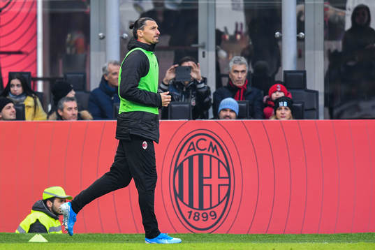 Zlatan Ibrahimovic of Milan