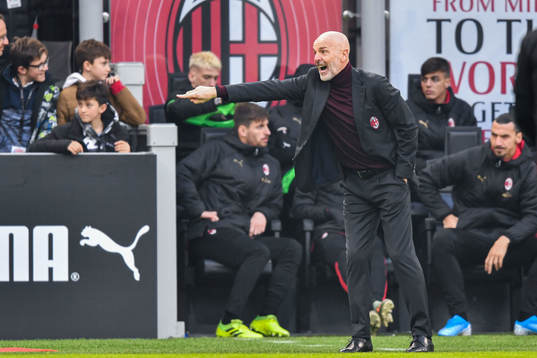 Head coach Stefano Pioli of Milan