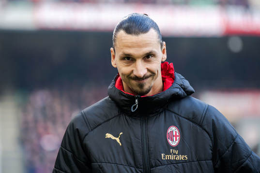 Zlatan Ibrahimovic of Milan