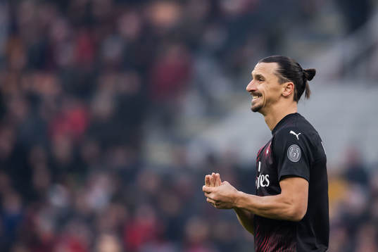 Zlatan Ibrahimovic of Milan