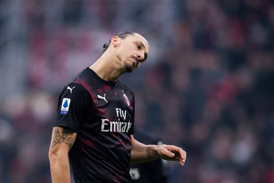 Zlatan Ibrahimovic of Milan
