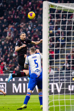 Zlatan Ibrahimovic of Milan