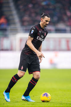 Zlatan Ibrahimovic of Milan