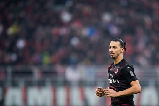 Zlatan Ibrahimovic of Milan