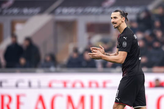 Zlatan Ibrahimovic of Milan