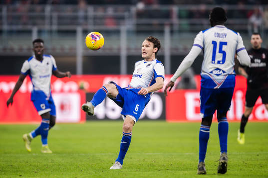 Albin Ekdal of Sampdoria