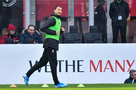 Zlatan Ibrahimovic of Milan