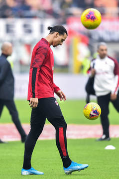 Zlatan Ibrahimovic of Milan