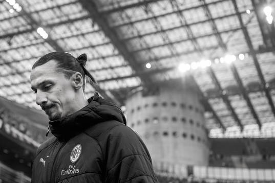 Zlatan Ibrahimovic of Milan