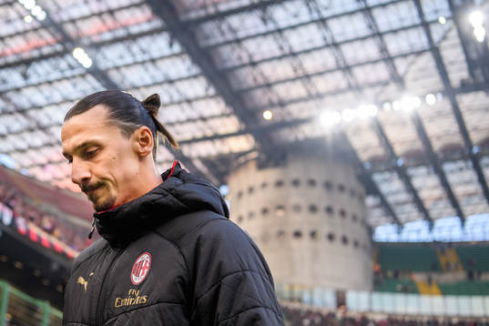 Zlatan Ibrahimovic of Milan