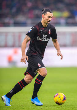 Zlatan Ibrahimovic of Milan