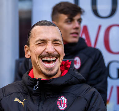 Zlatan Ibrahimovic of Milan
