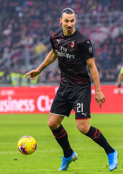 Zlatan Ibrahimovic of Milan