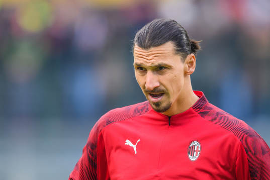 Zlatan Ibrahimovic of Milan
