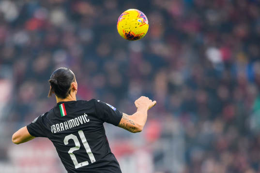 Zlatan Ibrahimovic of Milan