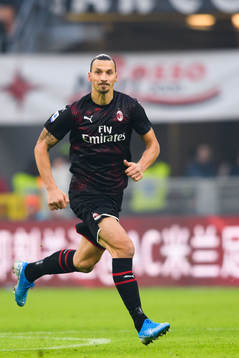 Zlatan Ibrahimovic of Milan