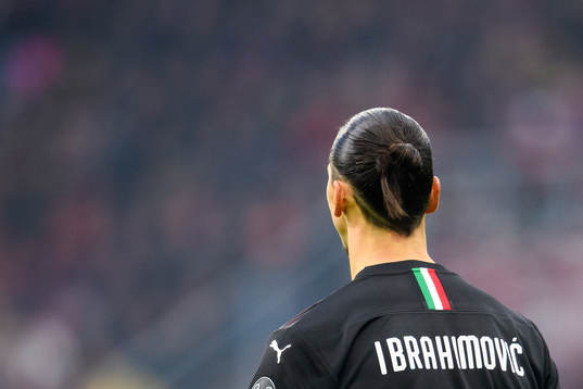 Zlatan Ibrahimovic of Milan