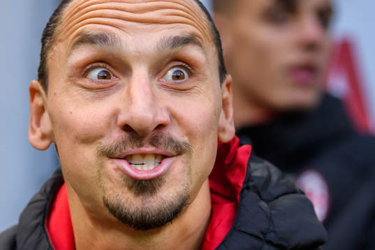 Zlatan Ibrahimovic of Milan
