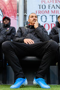 Zlatan Ibrahimovic of Milan