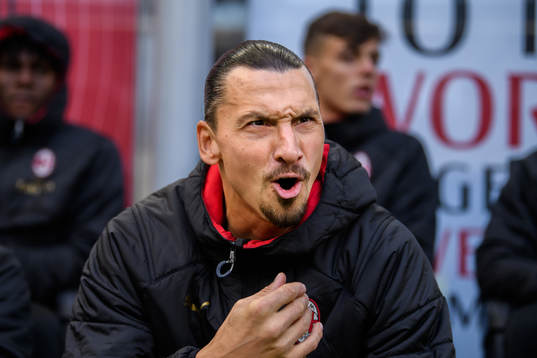 Zlatan Ibrahimovic of Milan
