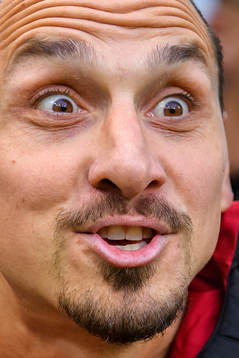 Zlatan Ibrahimovic of Milan