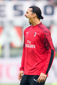 Zlatan Ibrahimovic of Milan