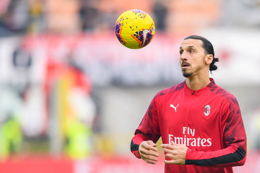 Zlatan Ibrahimovic of Milan